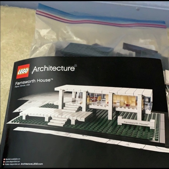 *RARE* - Retired - collectible - LEGO 21009 Farnsworth House Architecture Series - Picture 8 of 8